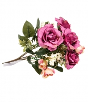 Изображение товара Букет роз сиренево-розовых KWY614